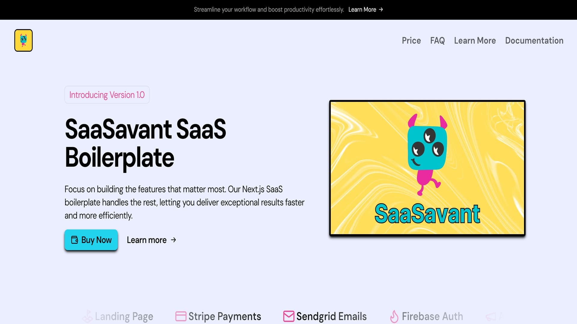 SaaSavant - The ultimate SaaS boilerplate